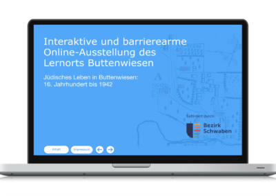 digitale interaktive Ausstellung – Lernort Buttenwiesen